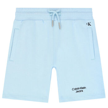 Boys Blue Logo Shorts