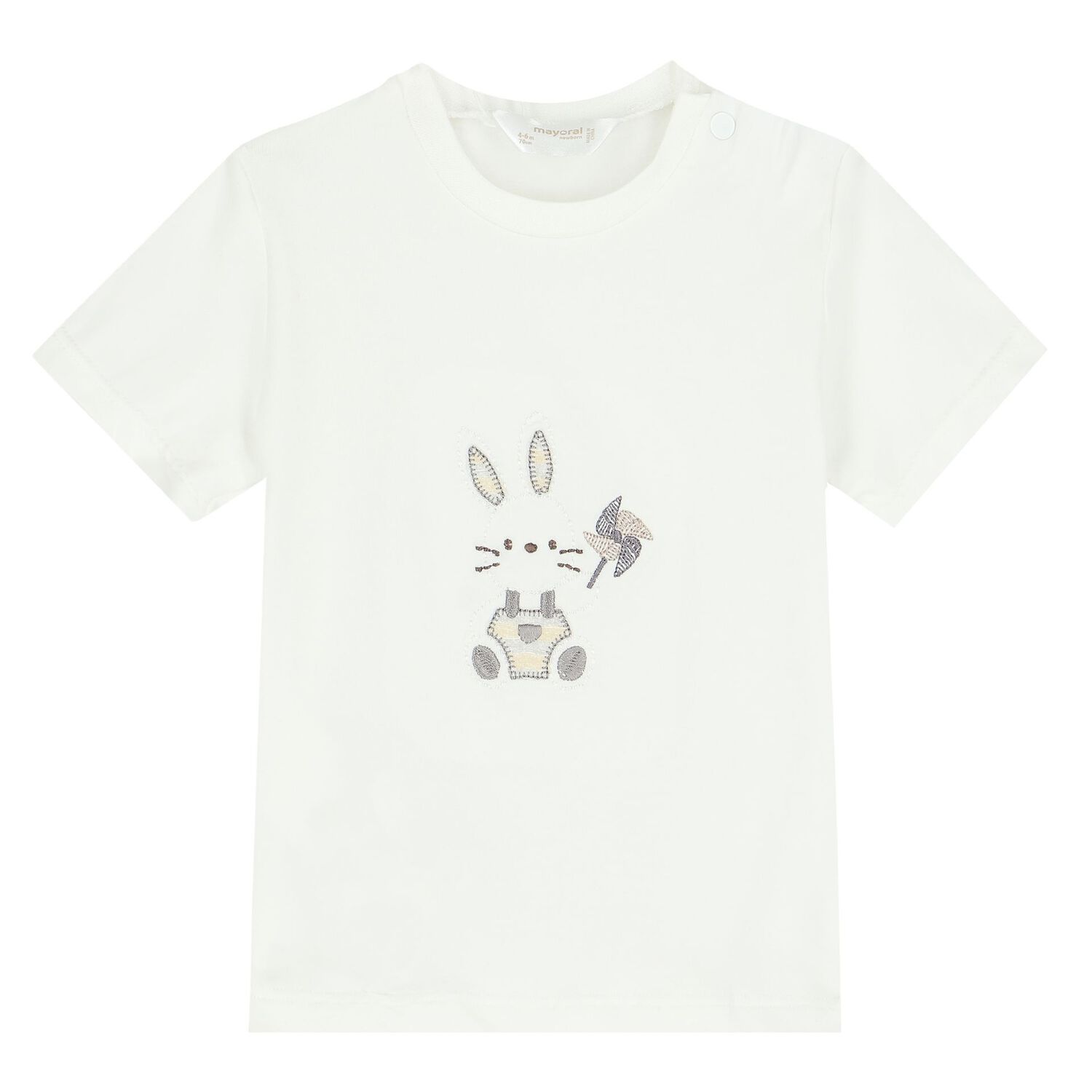 طقم أولاد شورت باللونين الأبيض والبيج (قطعتان), 2, hi-res