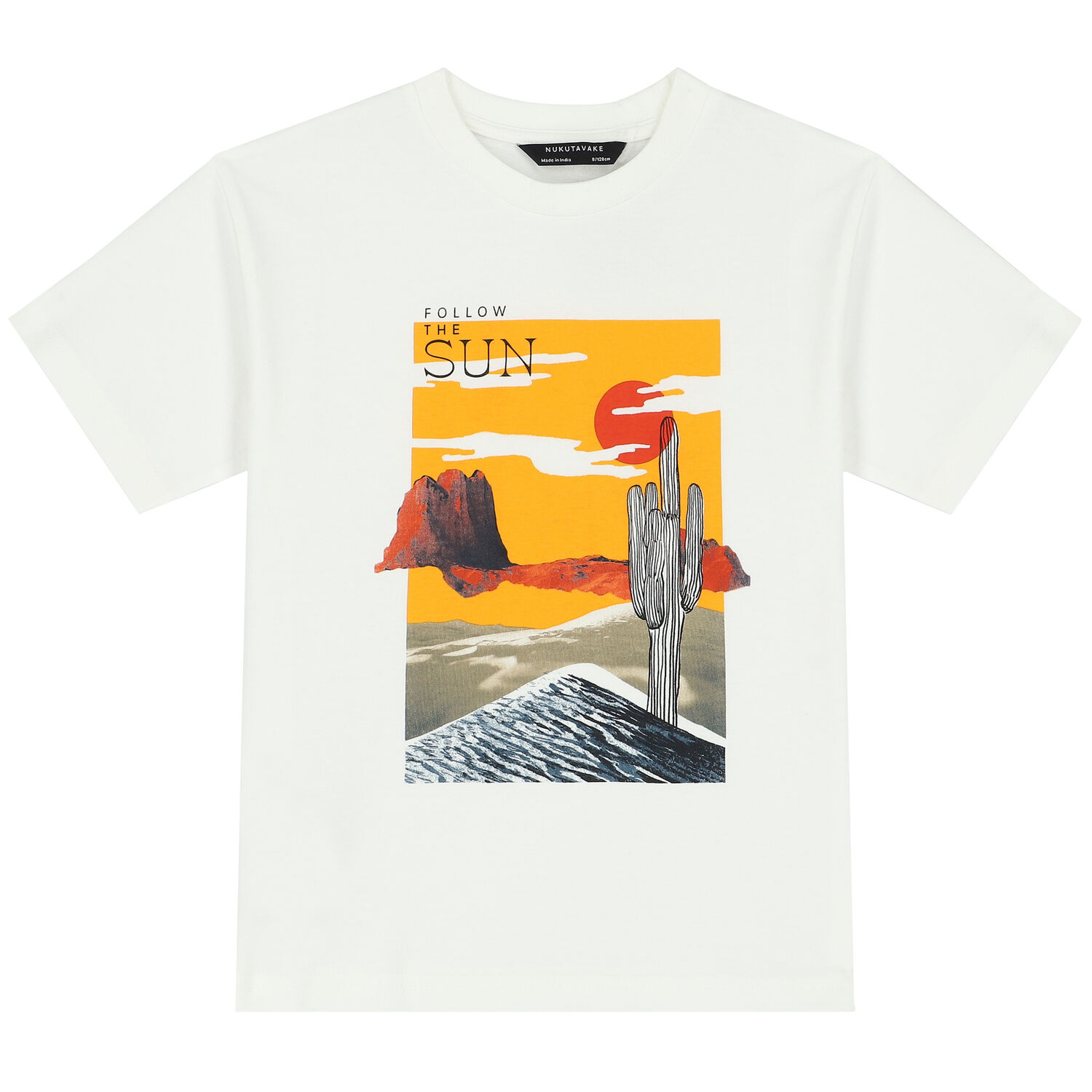 طقم شورت باللون العاجى والاسود للاولاد, 2, hi-res