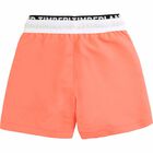 شورت سباحة بالشعار باللون البرتقالي للاولاد, 1, hi-res