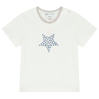 Baby Boys White Star T-Shirt