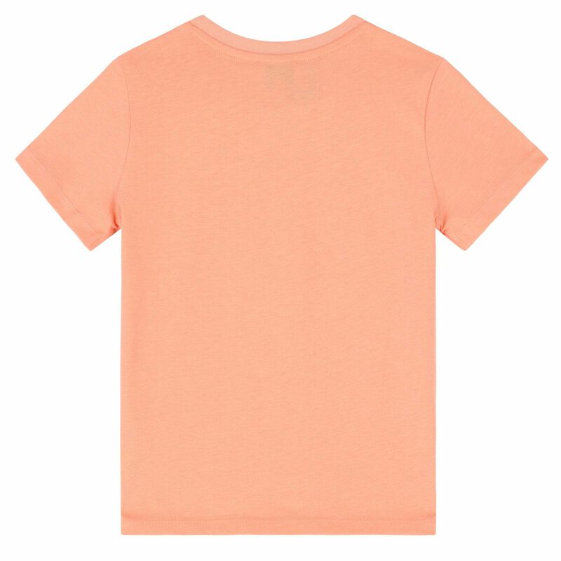 Girls Coral Tiger T-Shirt, 1, hi-res image number null