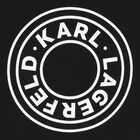 Boys Black Logo T-Shirt, 1, hi-res