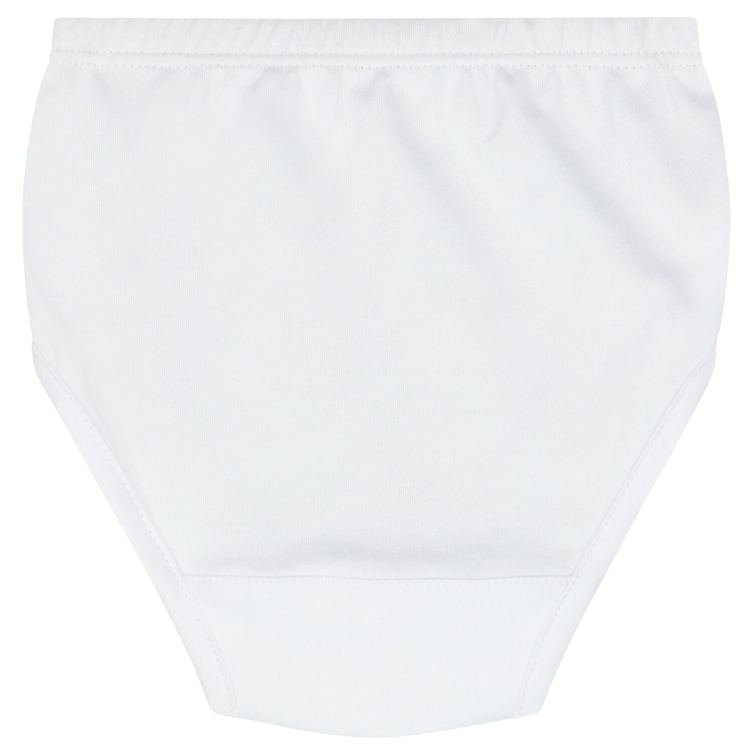 Baby Girls White and Pink Smocked Dress, 1, hi-res image number null