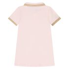 Younger Girls Pink Logo Dress, 2, hi-res
