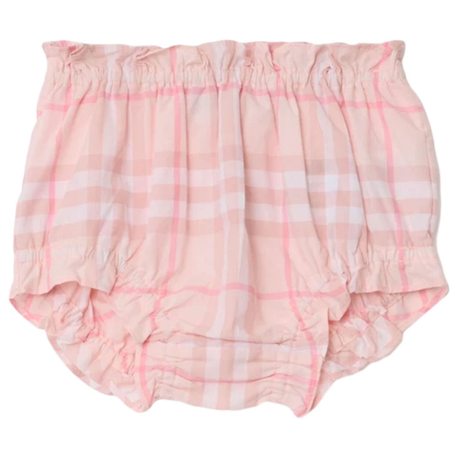 Baby Girls Pink & White Check Dress Set, 1, hi-res