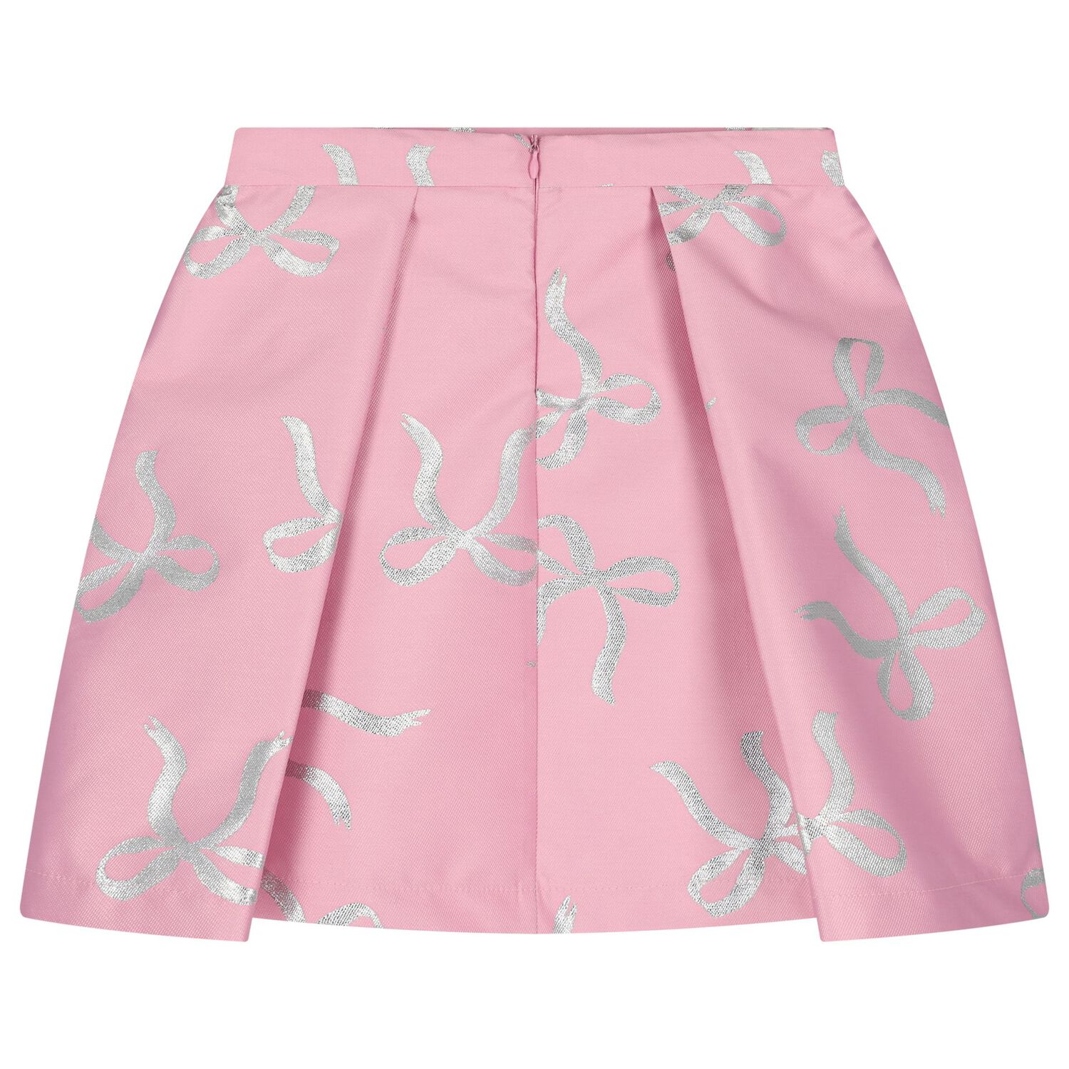 Girls Pink Bow Skirt Set, 1, hi-res