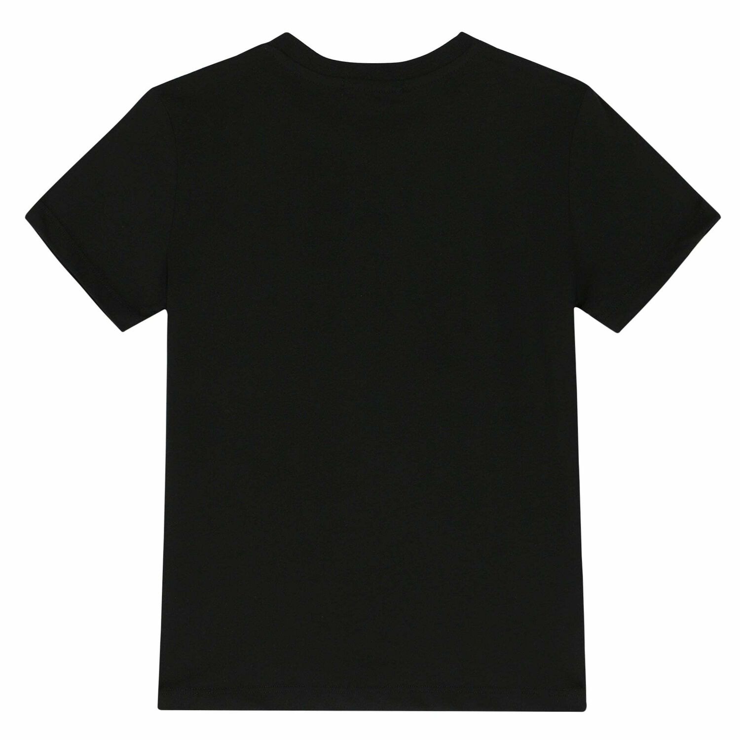 Girls Black Embellished T-Shirt, 1, hi-res image number null