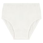 طقم فستان مطرز باللون العاجي والوردي للبنات الصغار, 2, hi-res