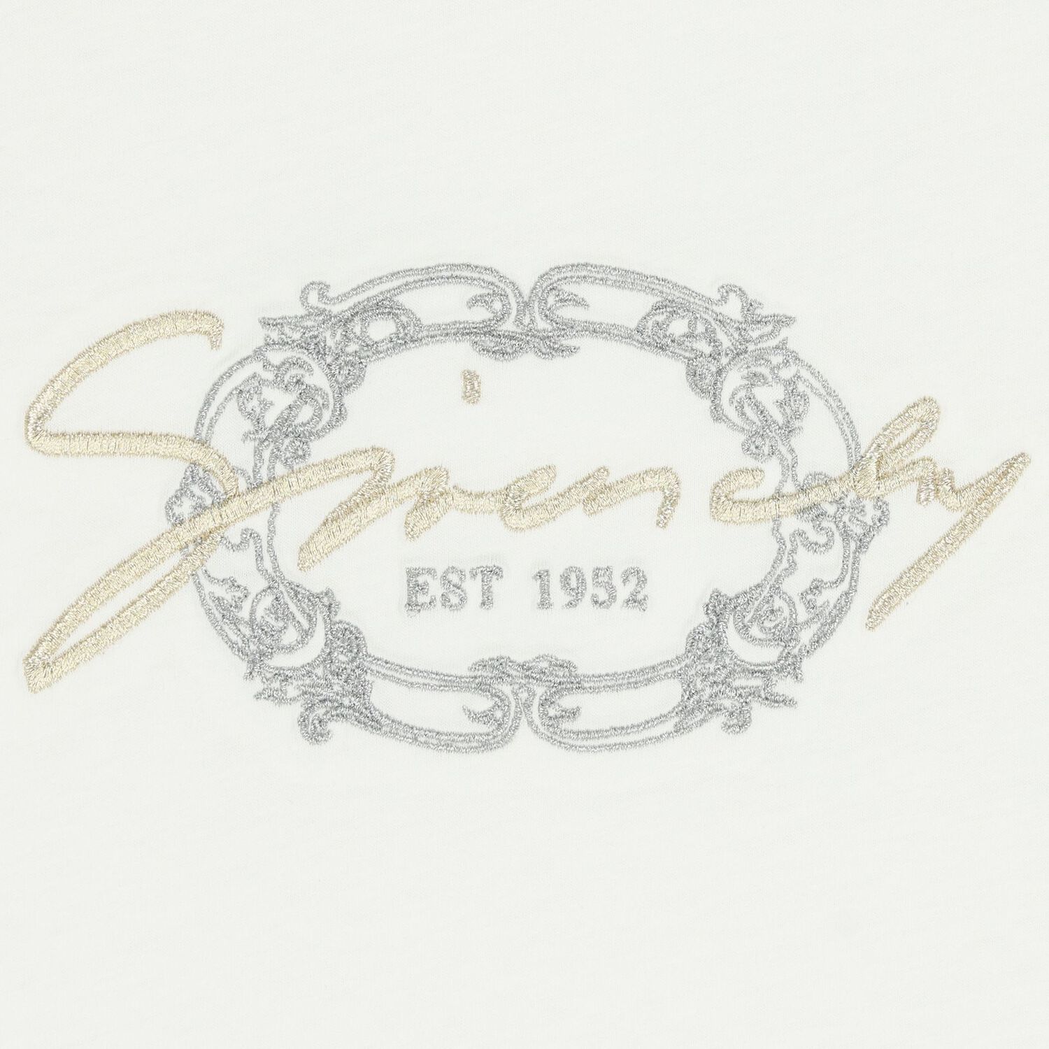 تي شيرت أبيض بشعار للبنات, 1, hi-res