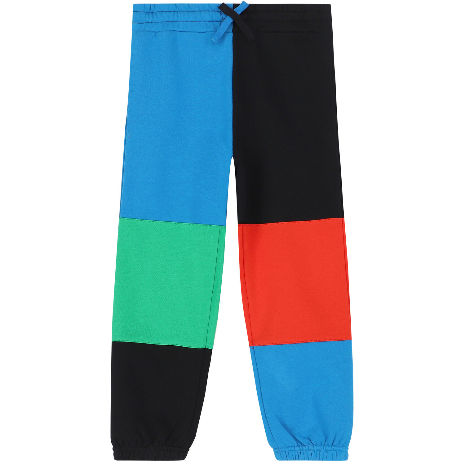 Boys Multi-Colored Panel Joggers, 1, hi-res image number null