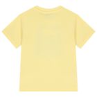 Boys Yellow & Navy Blue Surfboard Shorts Set, 2, hi-res