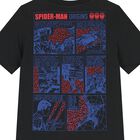 Boys Black Marvel T-Shirt, 1, hi-res