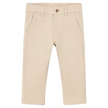 Younger Boys Beige Trousers