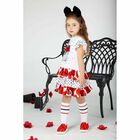 Girls White & Red Perfume Dress, 1, hi-res