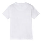 Boys White Binoculars T-Shirt, 1, hi-res