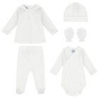 طقم هدايا منقط باللون الأبيض والوردي, 2, hi-res