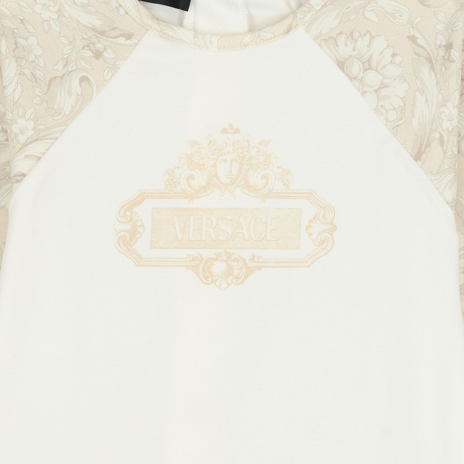 Ivory & Beige Whisper Barocco Babygrow Gift Set , 1, hi-res