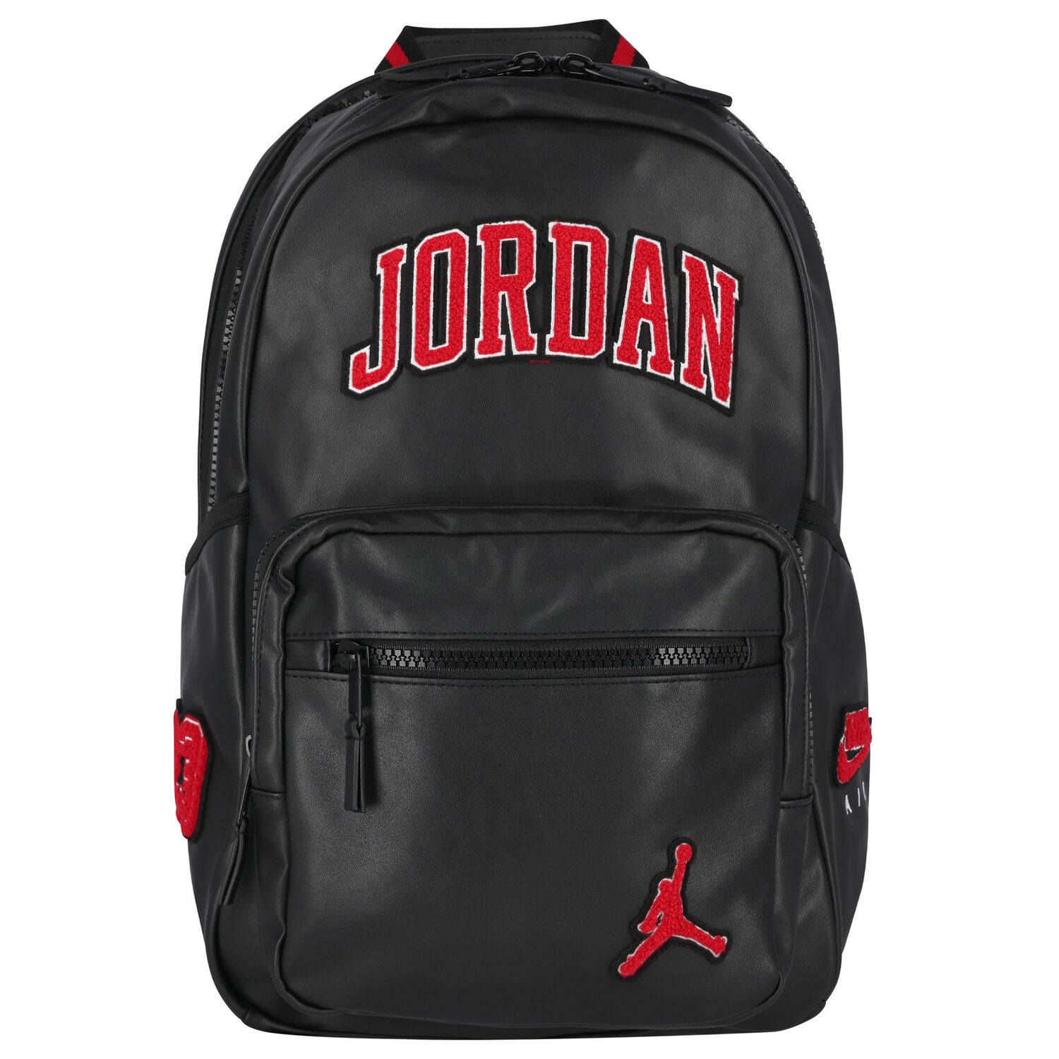 Black Jordan Logo Varsity Backpack, 1, hi-res image number null