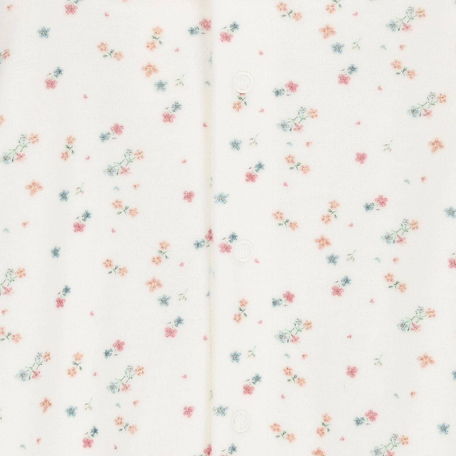    أفرول بنات  بطبعة زهور باللون العاجي, 1, hi-res