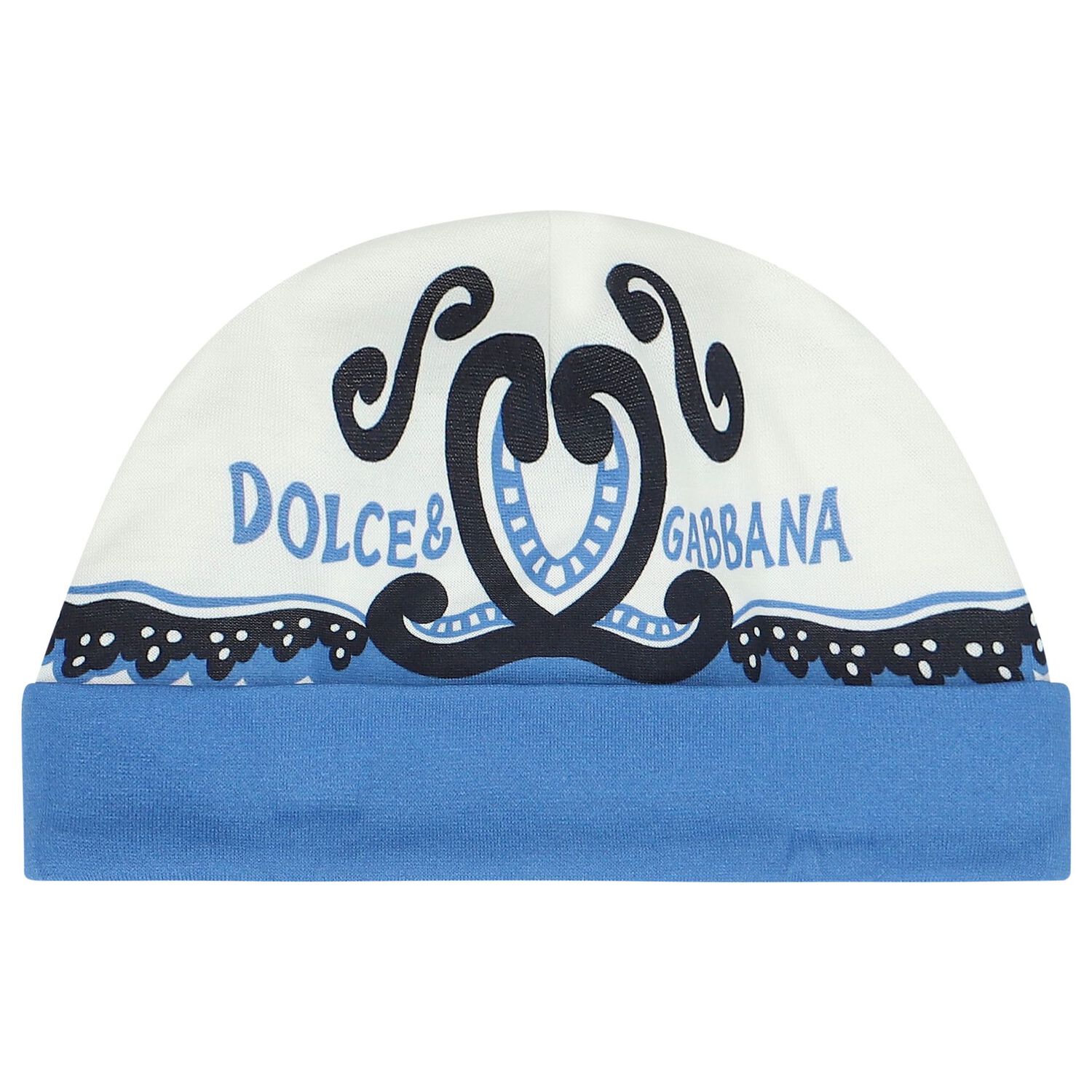 طقم هدايا أفرول باللون الأبيض والأزرق, 1, hi-res