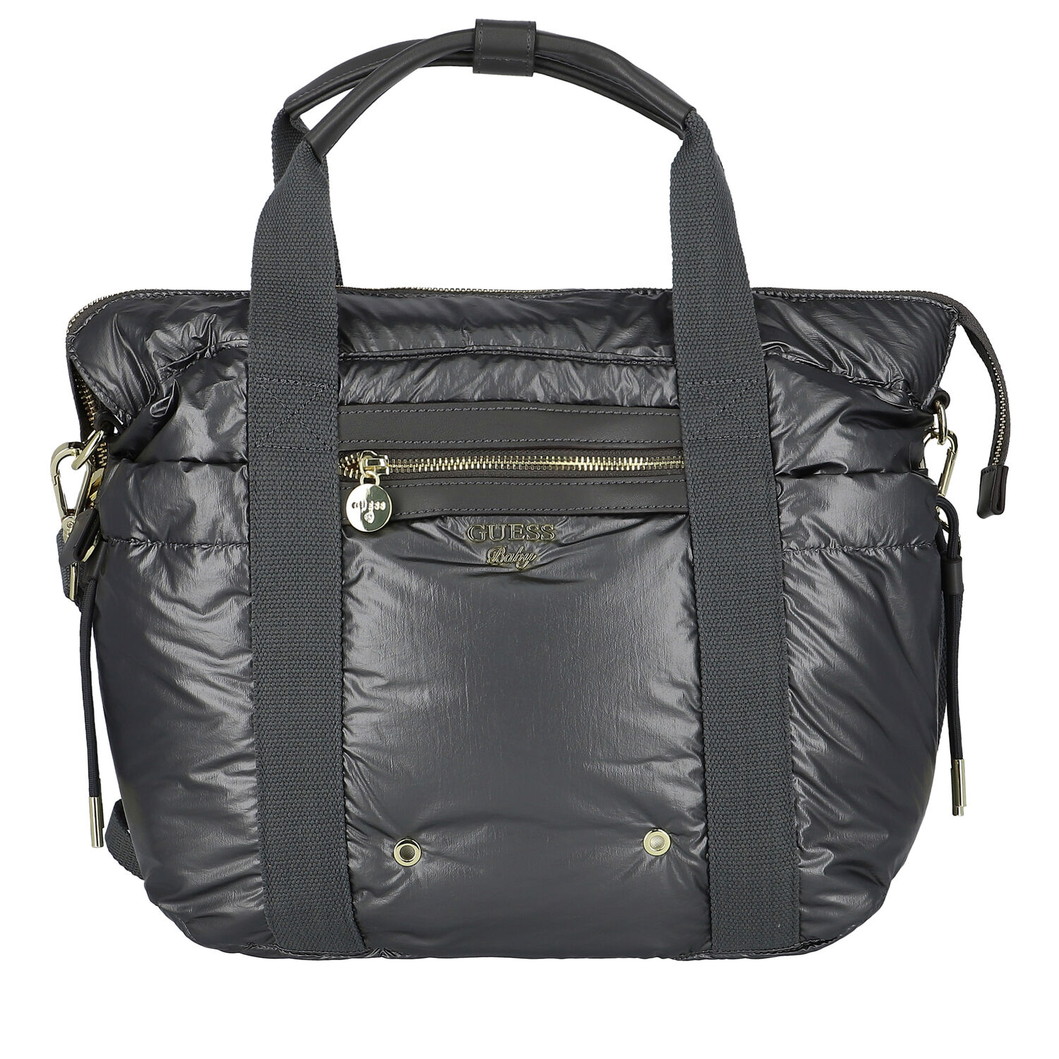 شنطة مواليد بالشعار باللون الرمادي للأطفال  , 2, hi-res