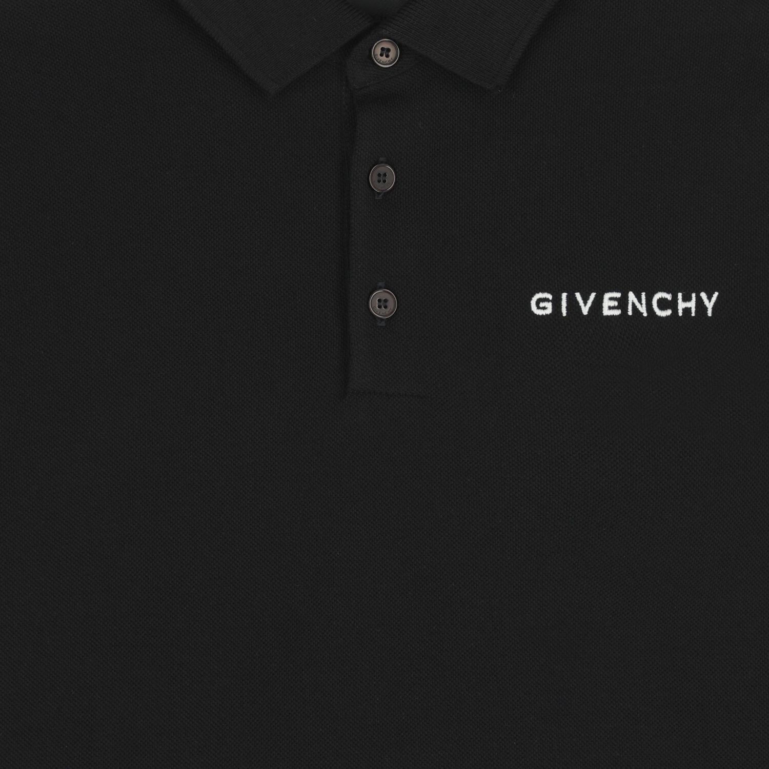 Boys Black logo Polo Shirt, 1, hi-res