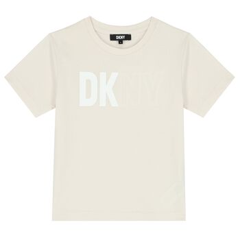 Beige Logo T-Shirt