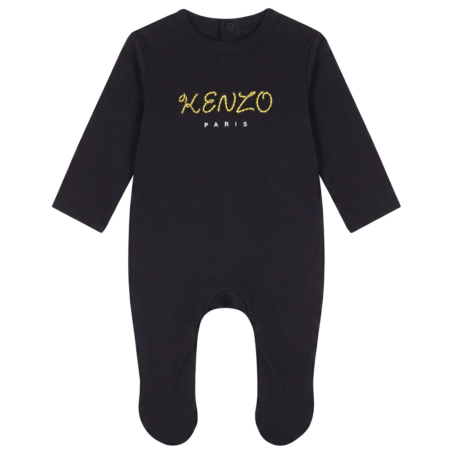 Black & Ivory Tiger Babygrows ( 2 Pack ) , 1, hi-res