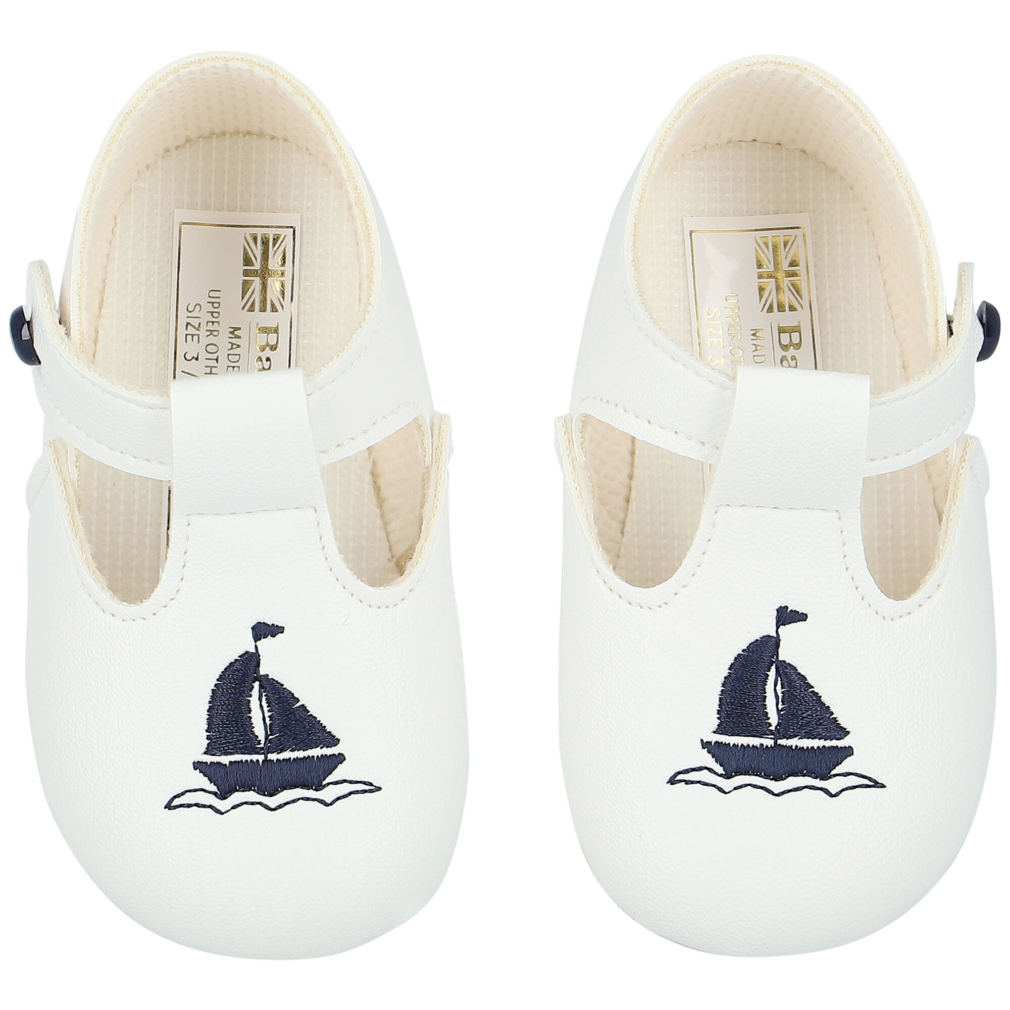 Navy baby shoes discount