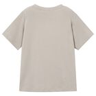 Boys Beige Logo T-Shirt, 1, hi-res