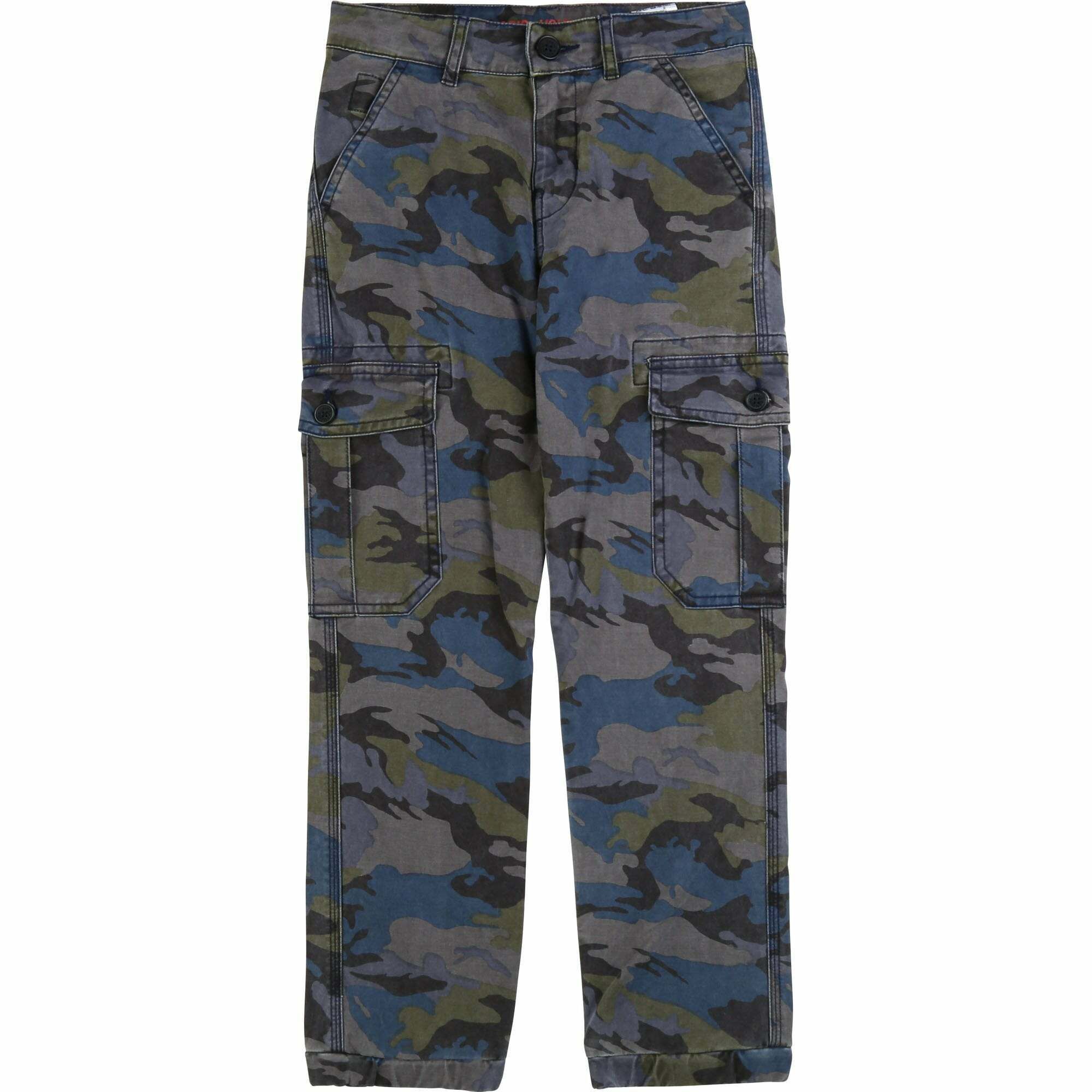 Boys blue camo pants 2025