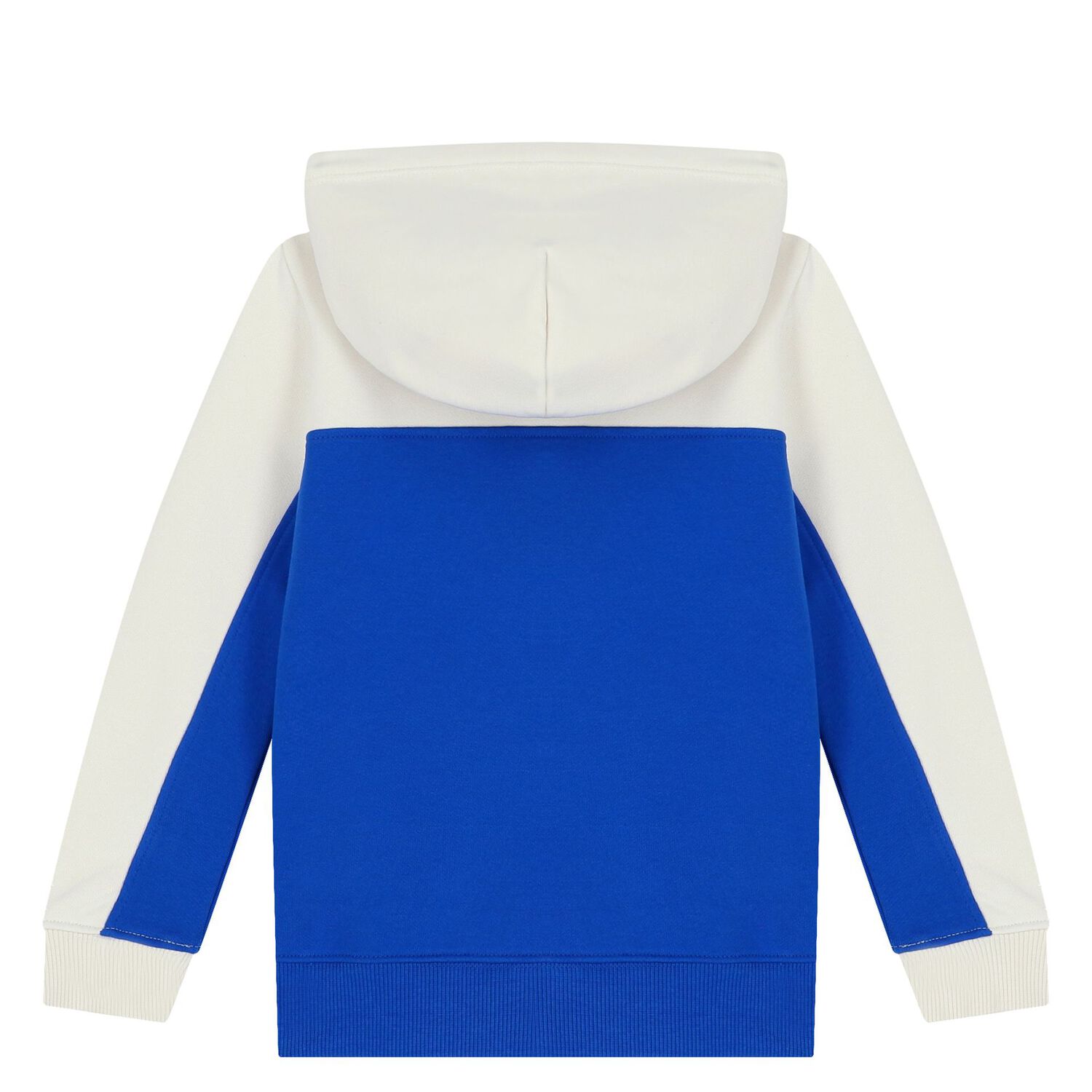 بدلة رياضية أولاد بالشعار باللون الأبيض والأزرق, 2, hi-res