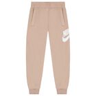 Beige Logo Joggers, 2, hi-res