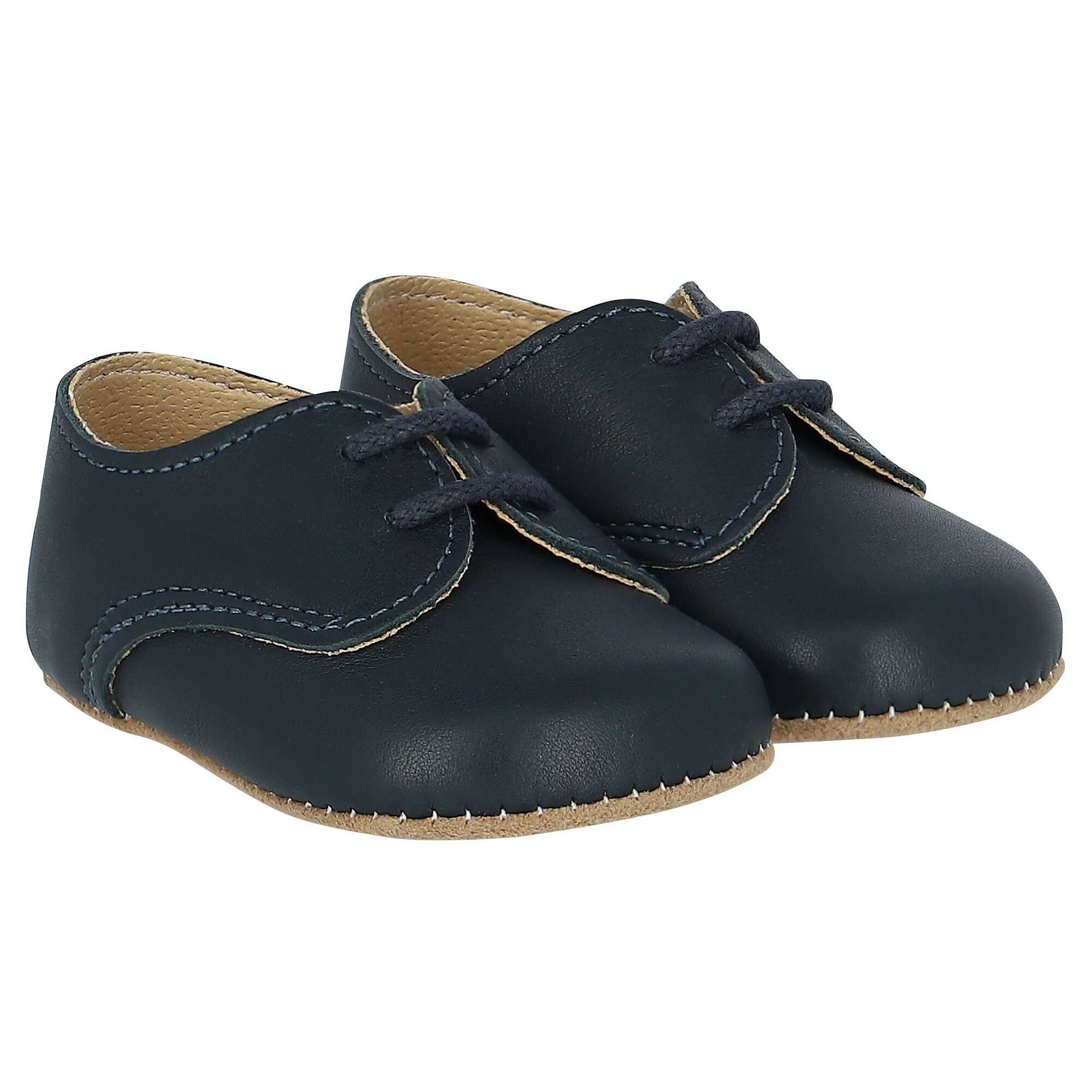 Baby boy leather pram hot sale shoes