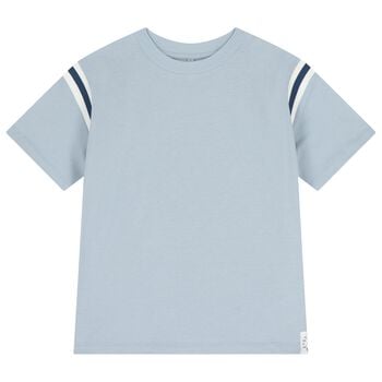 تيشيرت باللون الازرق للأولاد