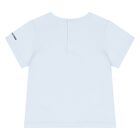 طقم شورت أولاد بالشعار باللون الأزرق والأسود للأطفال, 1, hi-res