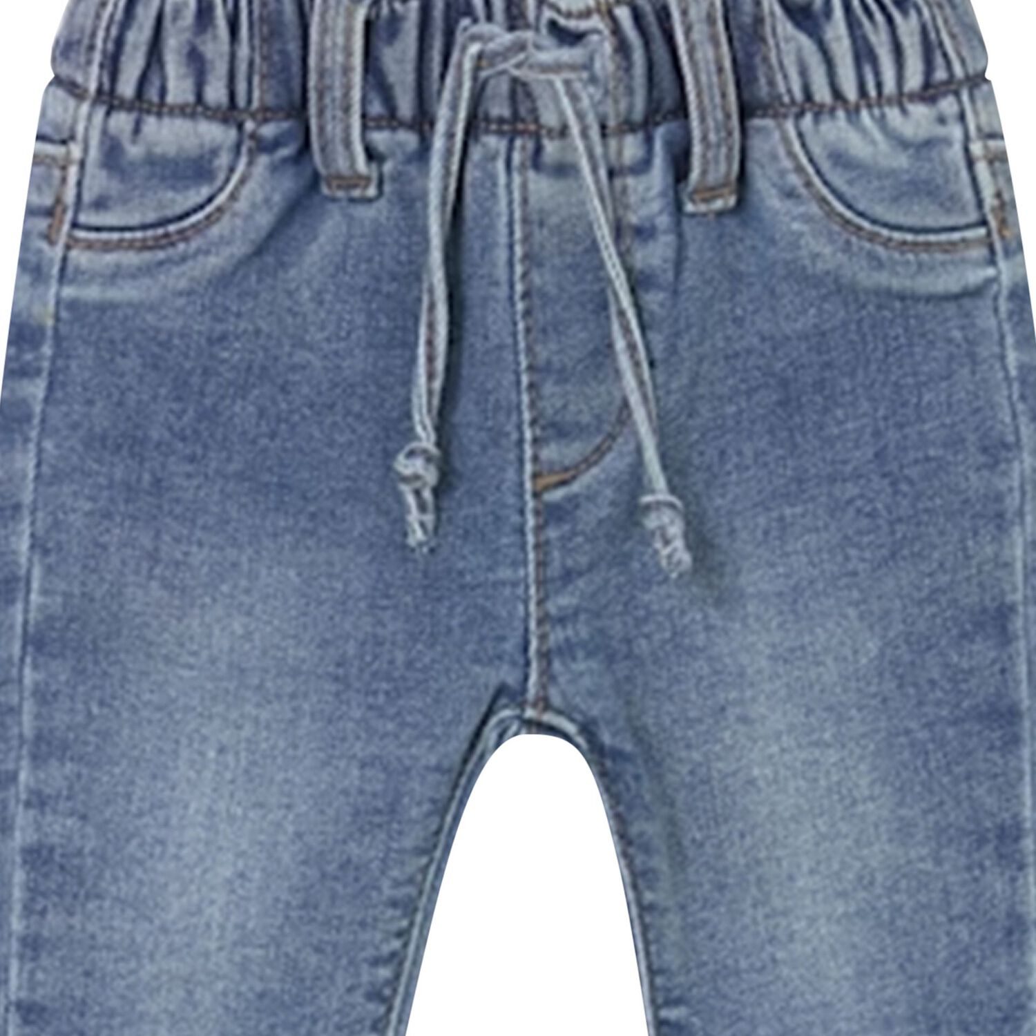 Baby Boys Blue Denim Jeans, 1, hi-res image number null