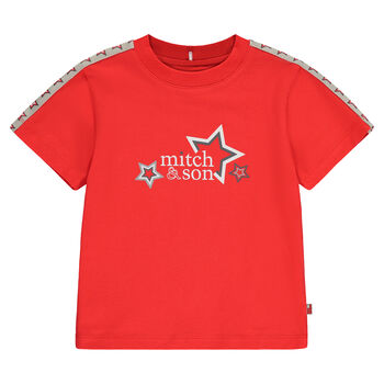 Boys Red Logo T-Shirt