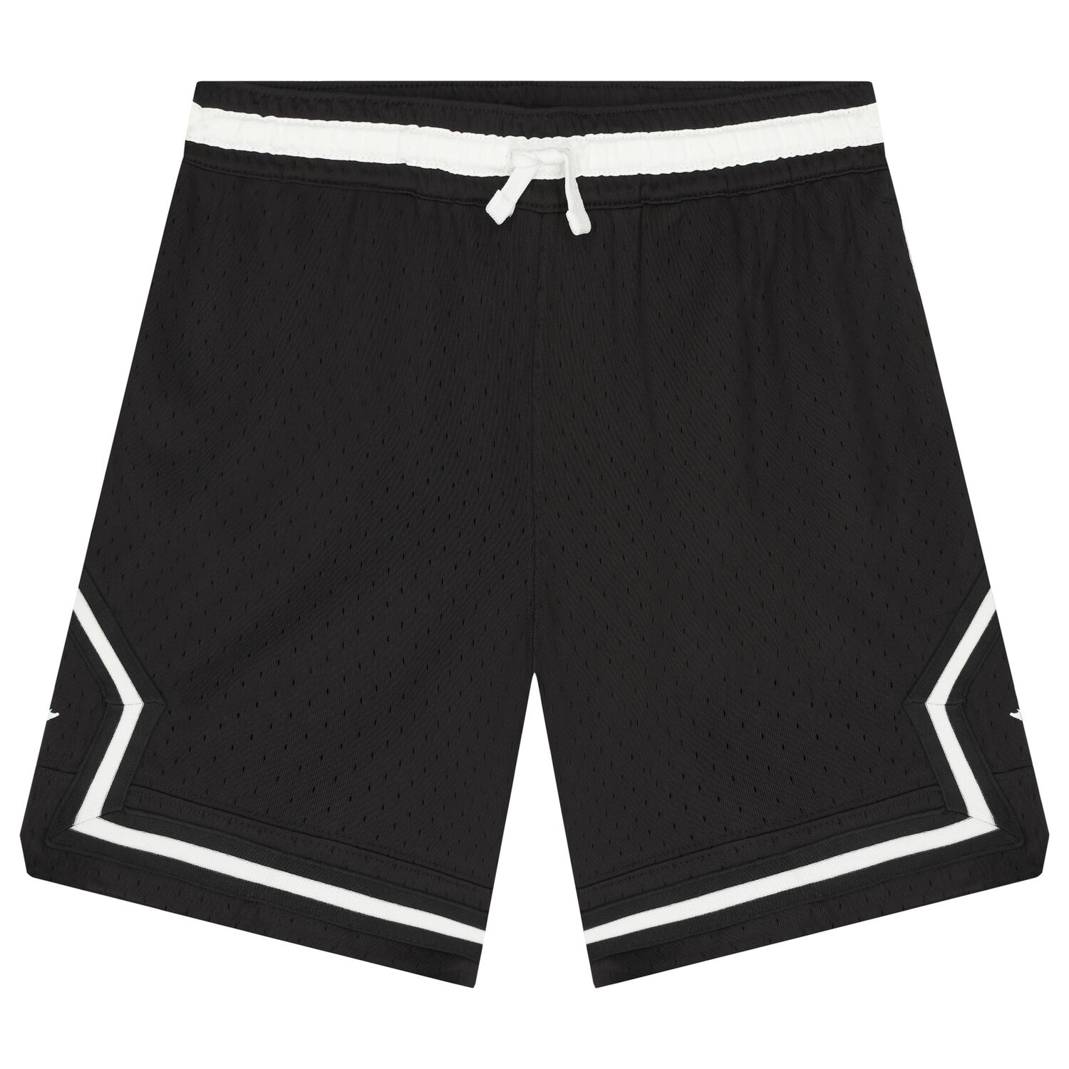 Boys Black & White Jordan Logo Shorts, 2, hi-res