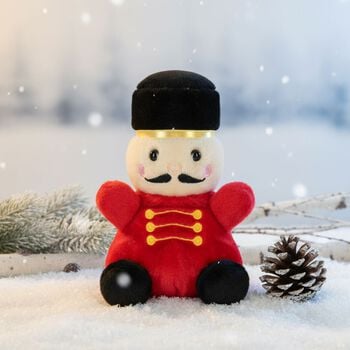 Palm Pals Red & Black Marius Nutcracker Soft Toy ( 15CM )