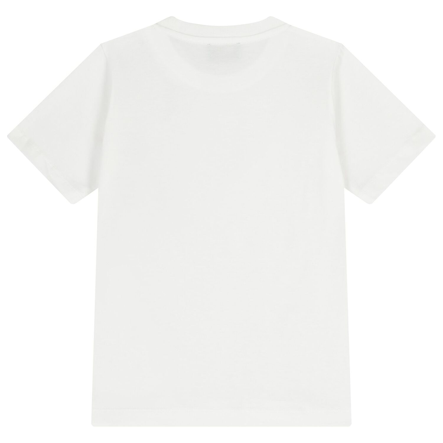 Boys White Logo T-Shirt, 1, hi-res