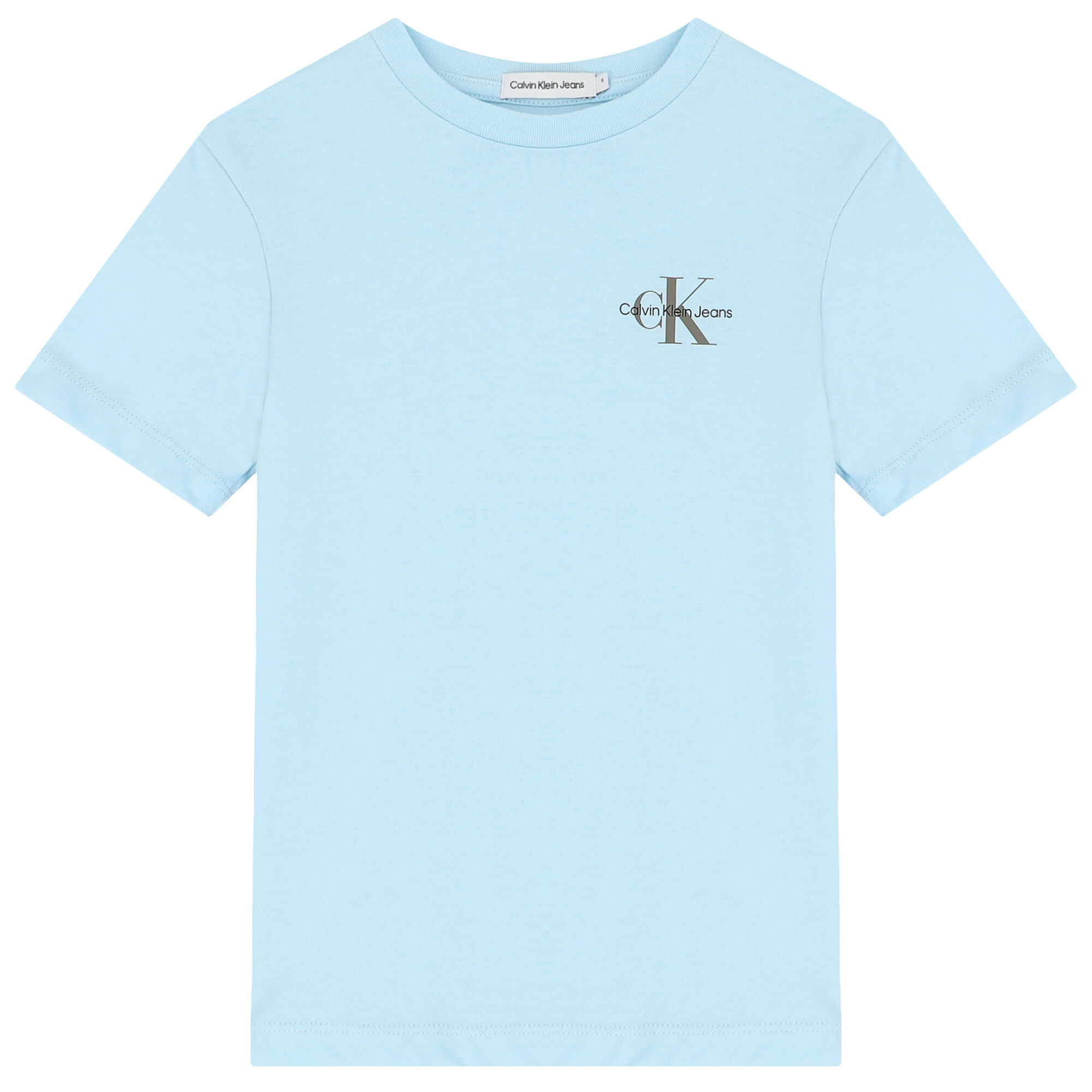 Calvin Klein Boys Blue Logo T Shirt Junior Couture UAE