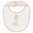Beige & White Logo Babygrow Gift Set, 1, hi-res