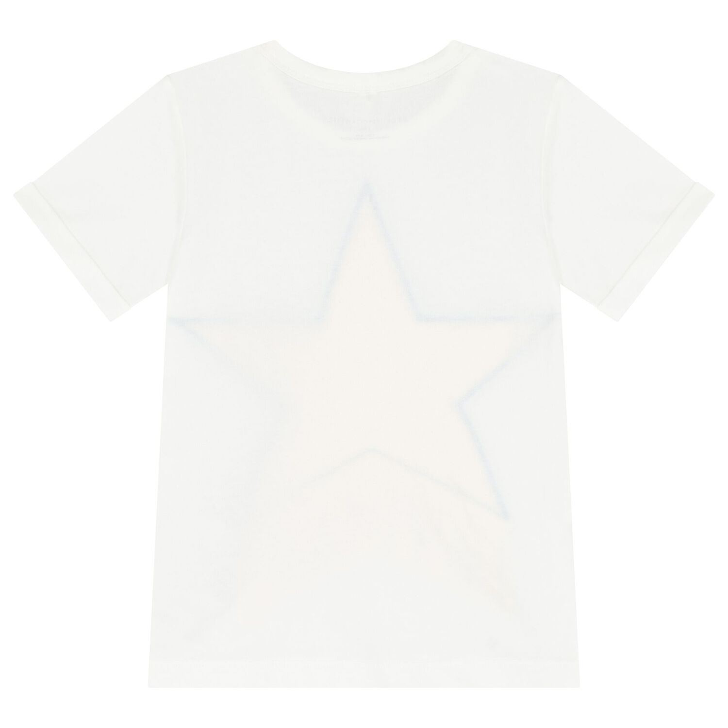 Girls Ivory Star T-Shirt, 1, hi-res image number null