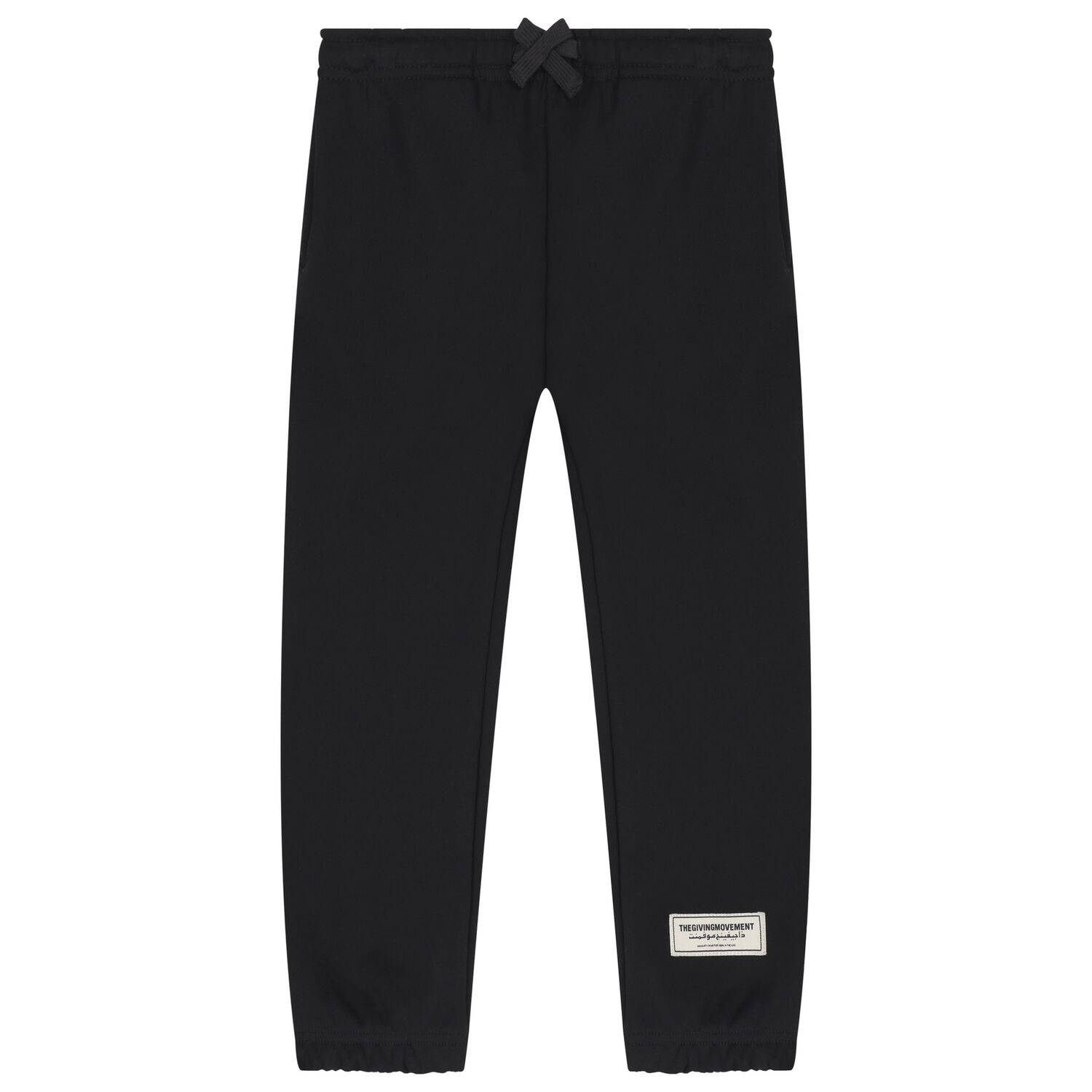 Black Logo Joggers, 1, hi-res