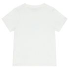 Boys White Logo T-Shirt, 1, hi-res