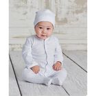 طقم هدية أفرول بطبعة النجوم باللون الأبيض والأزرق, 2, hi-res