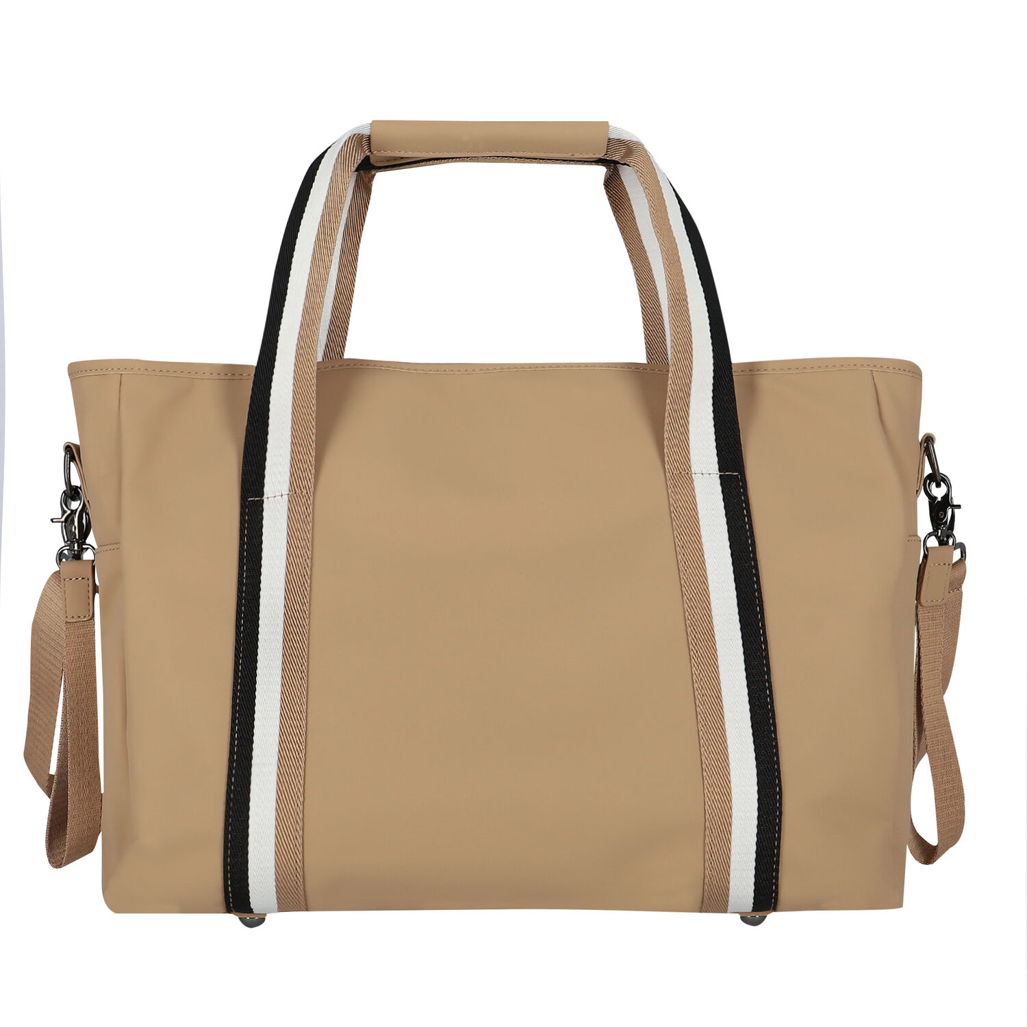 Beige Logo Baby Changing Bag, 1, hi-res image number null