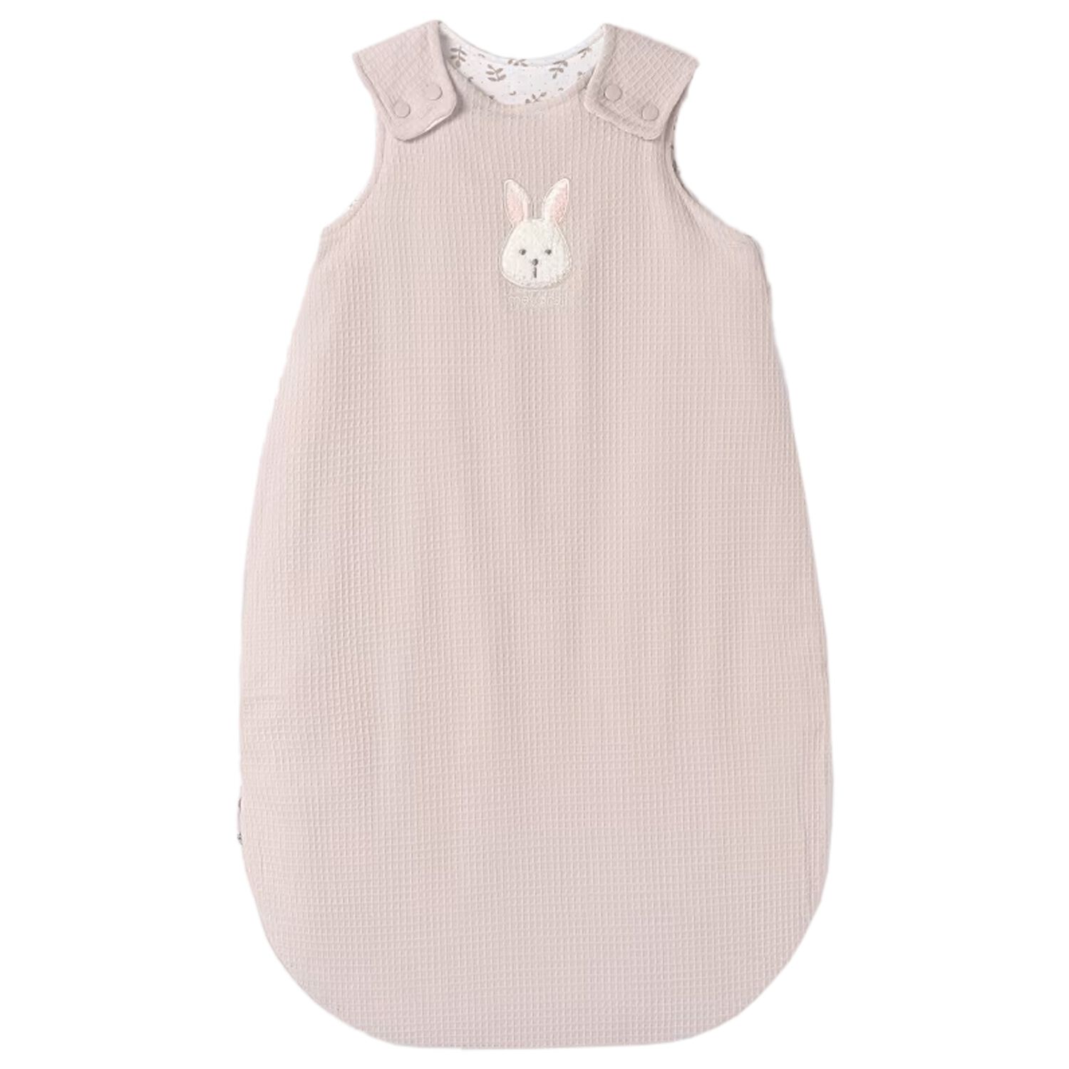 Beige Bunny Baby Sleeping Bag, 3, hi-res
